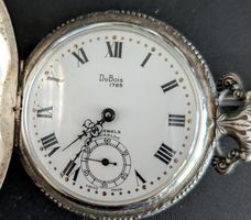 DuBois 1785 Taschenuhr Silber 17 Jewels Incabloc