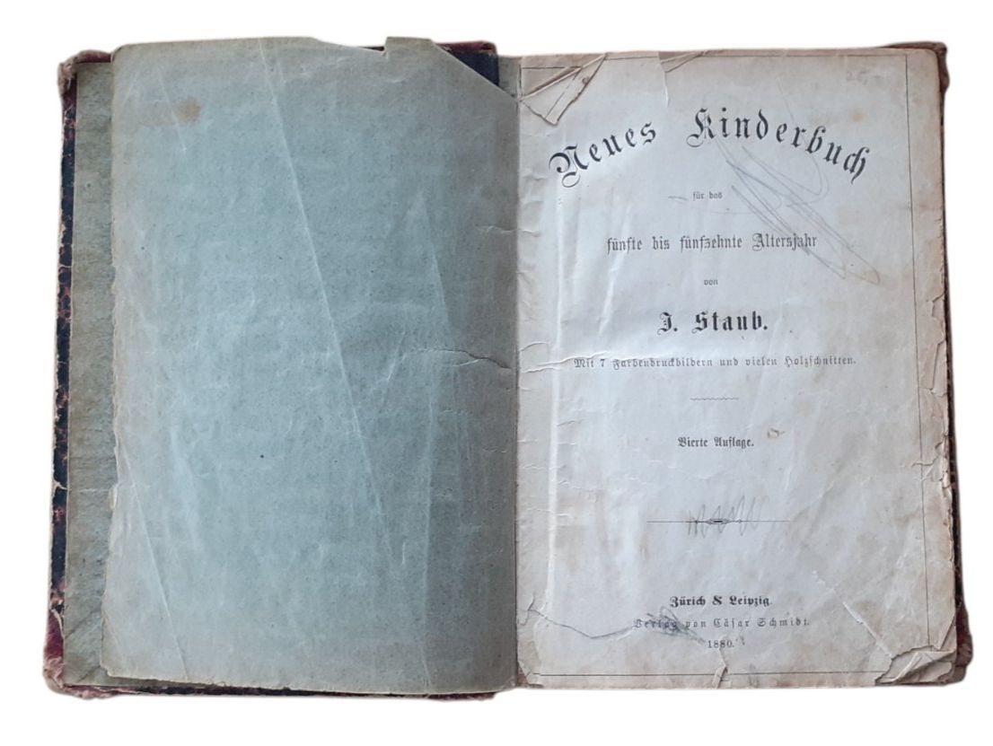 Libri: J. Staub Kinderbuch 1880 – Usato da Mörschwil venduto da lindaswunderkiste 2