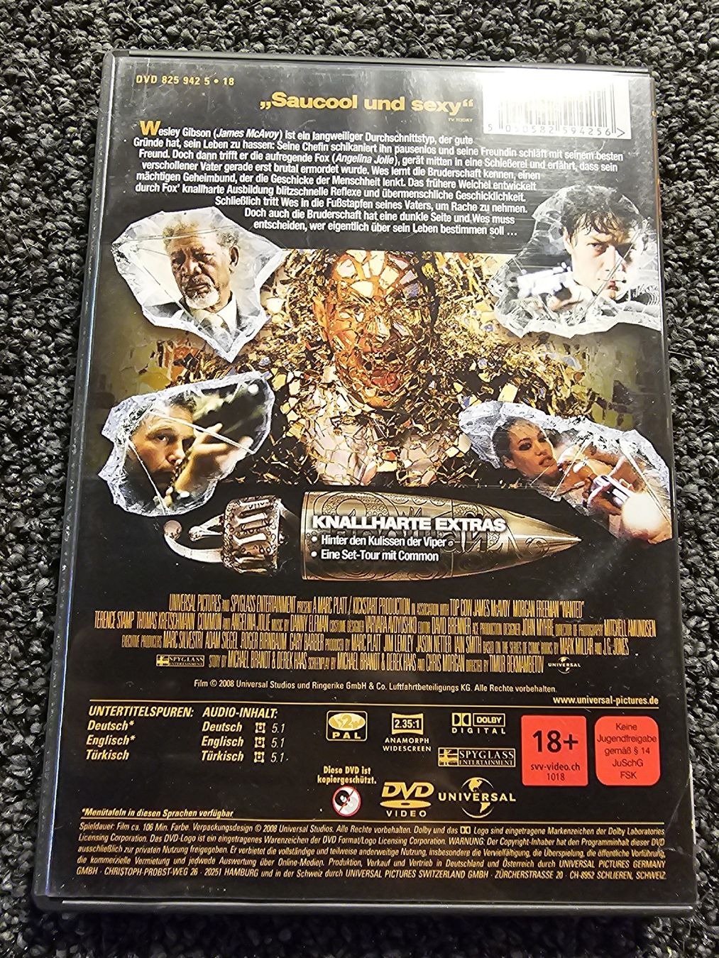 Tutti i DVDs: Wanted DVD (21230) – Usato da Ruswil venduto da jan_bxl5 1
