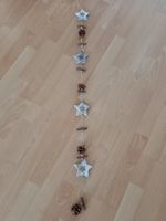 Weihnachtsgirlande aus Holz 'Sterne'