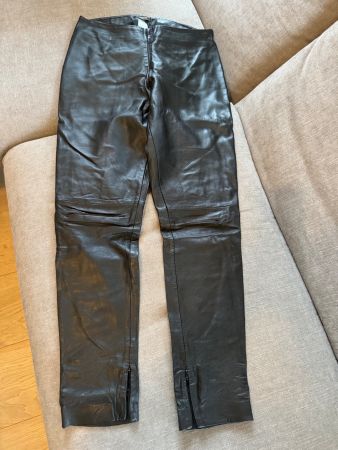 Pantalon en cuir - agneau - 36 (CH) 38 (FR)