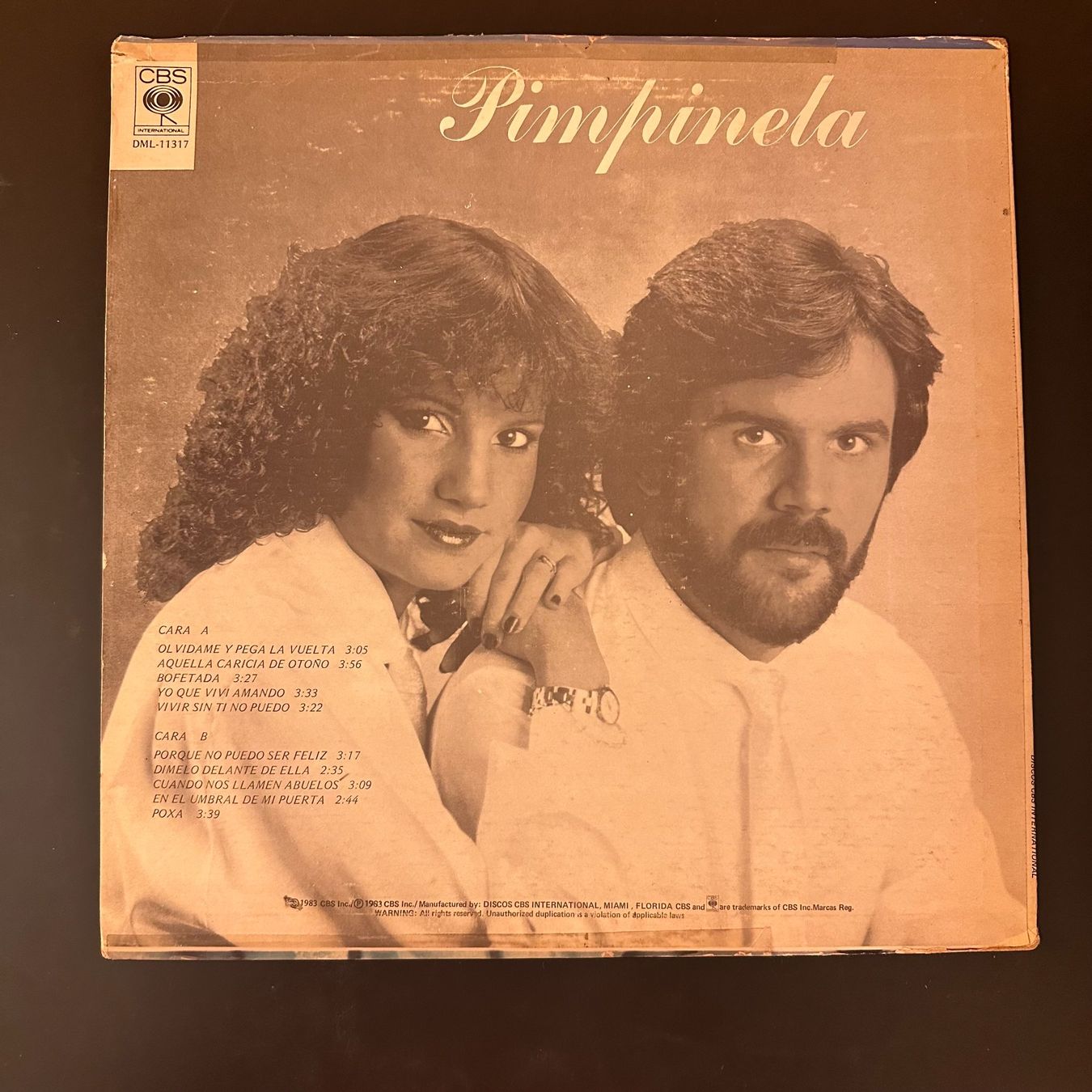 Vinyles: Pimpinela – Pimpinela LP – D'occasion à Viganello par md__2rd2 1