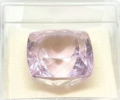 SPLENDIDE Kunzite coussin 20.10 ct - Valeur 2'412.- Fr