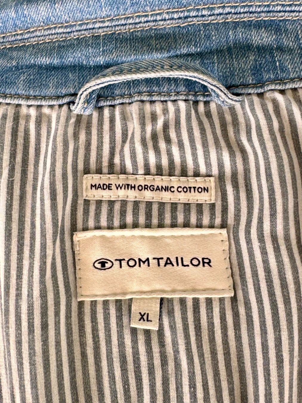 Tom Tailor Giacche: Tom Tailor Jeans Jacke Gr. XL Hellblau – Usato da Rothrist venduto da Fondgruebe 5