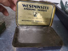 Westminster Tabakdose London Vintage Blechdose Sammlerdose
