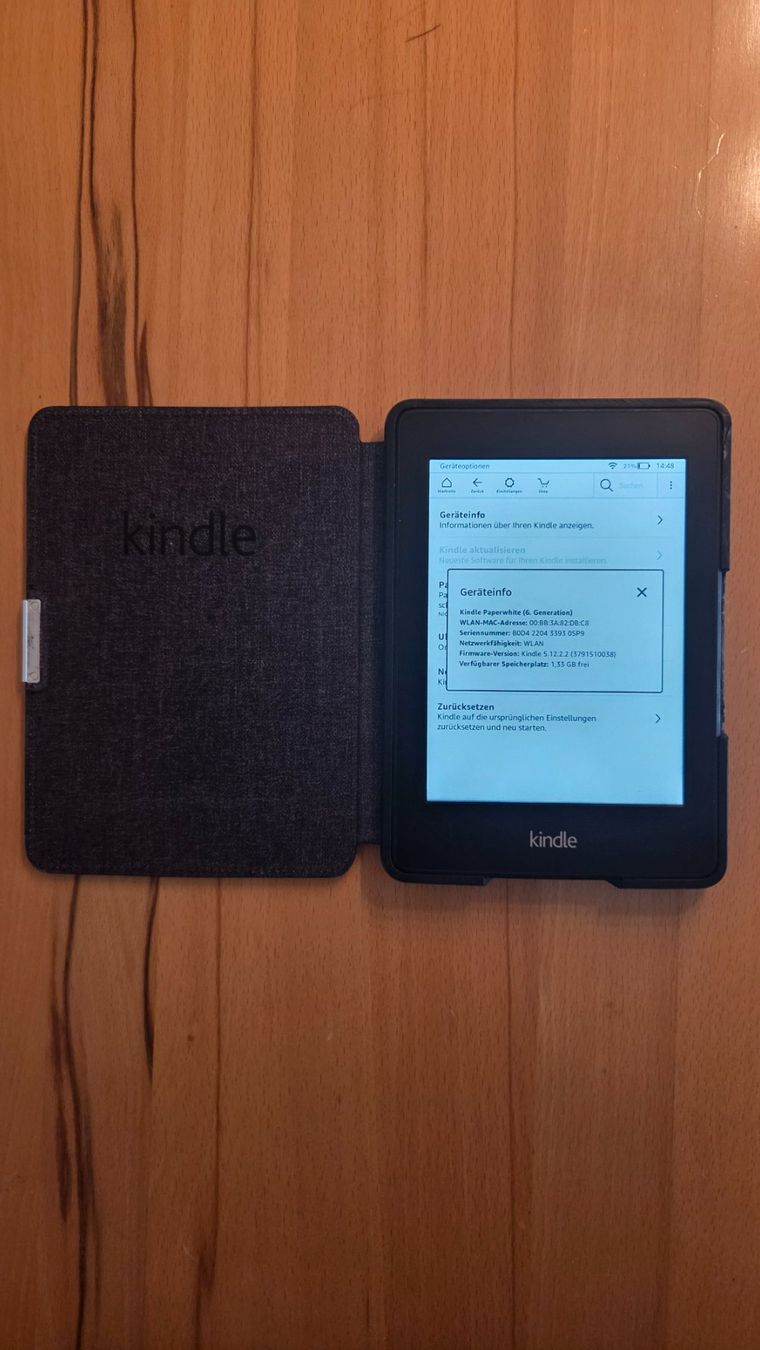 Amazon Tablet PC: Kindle Paperwhite 6. Gen – Usato da Luzern venduto da PakGede