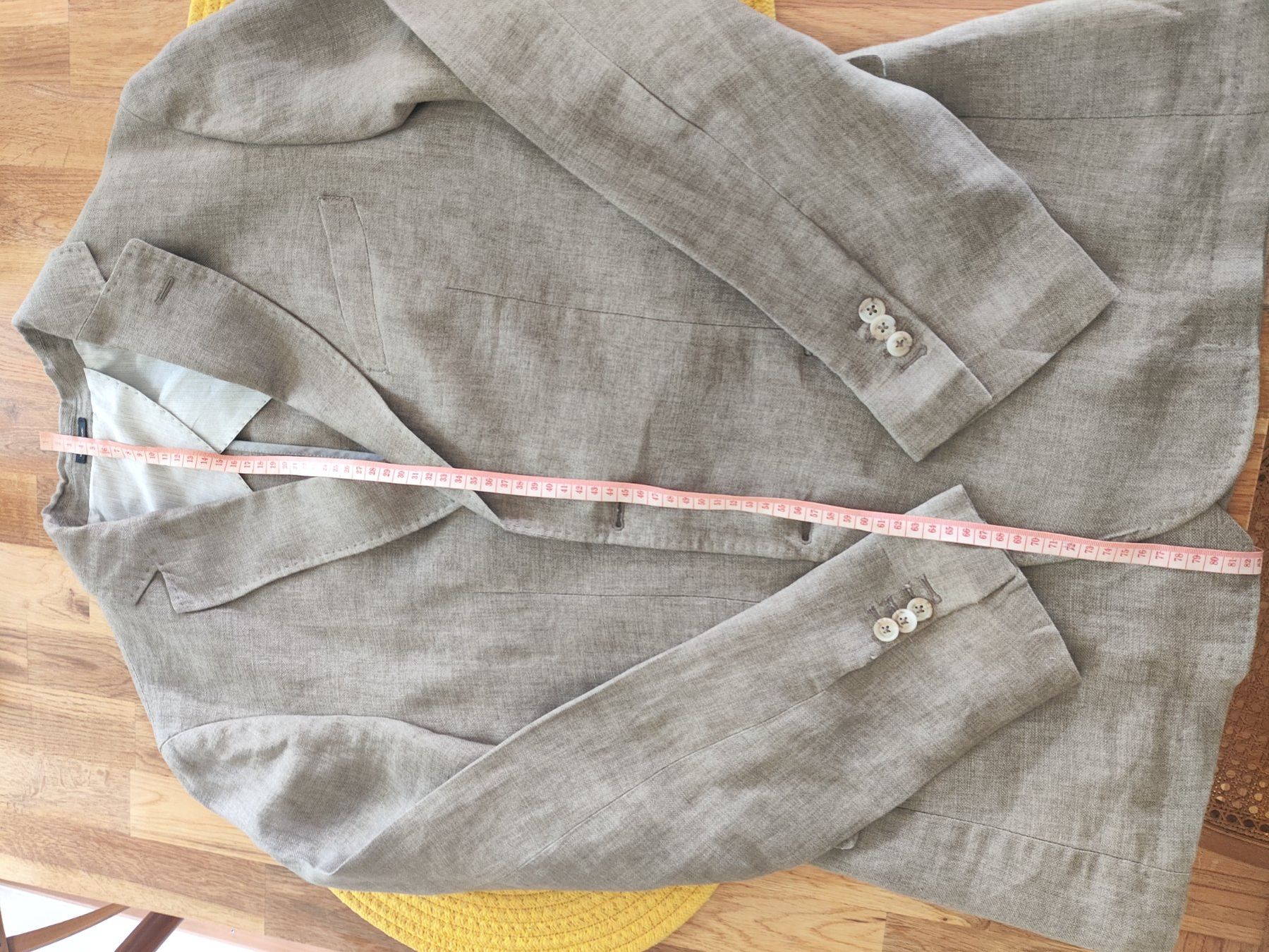 Giacche: Massimo Dutti linen jacket size L – Usato da Adliswil venduto da Minndulis 5
