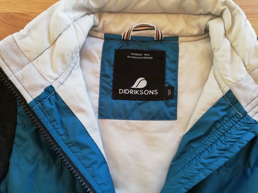 Didriksons Giacche & Cappotti: Didriksons Übergangsjacke petrol grau 120 – Usato da Bern venduto da brup 8