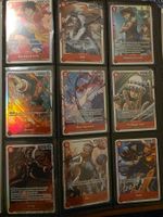 One piece card game SR collection Luffy  Ace, Nami OP01-OP16
