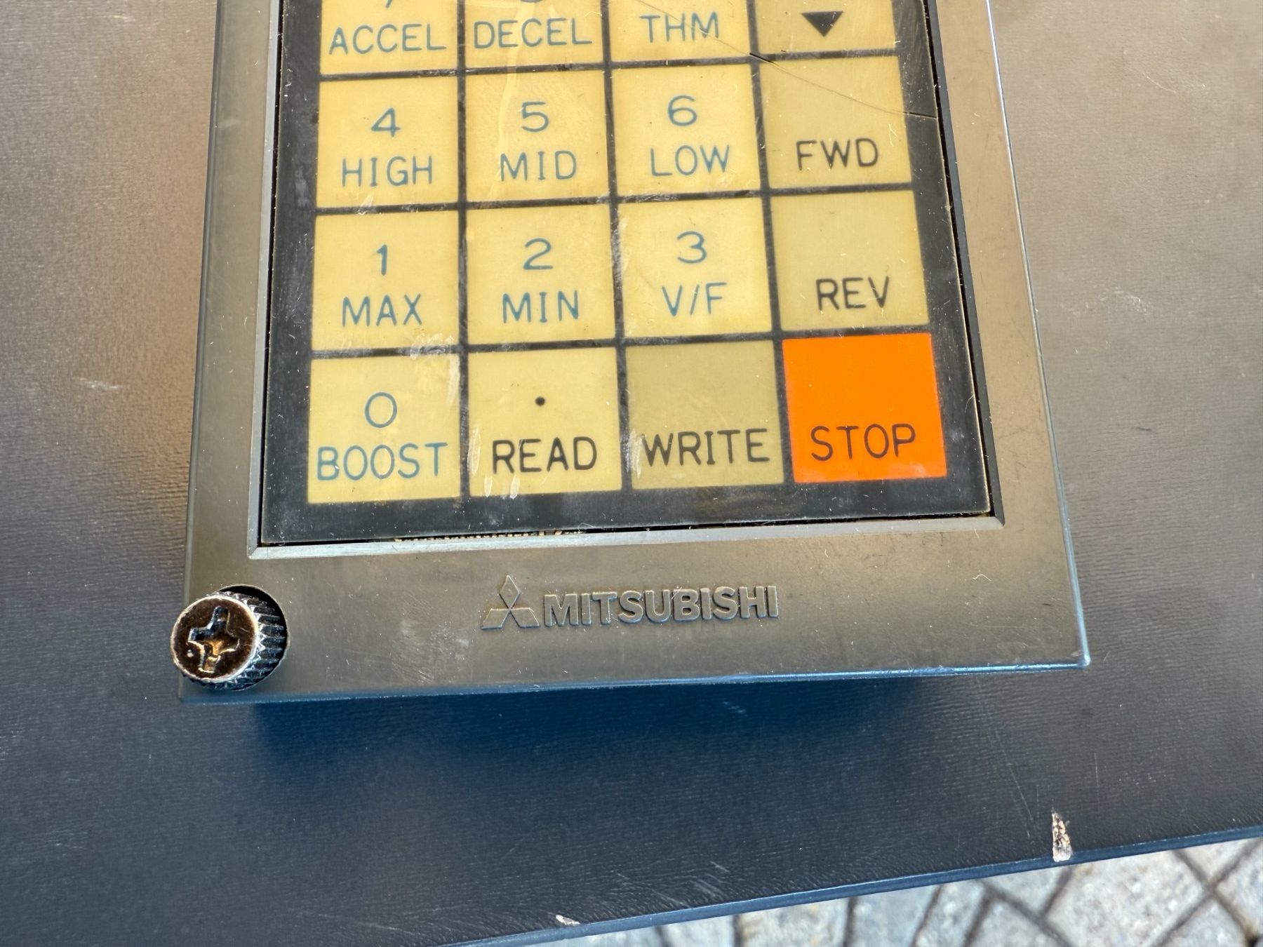 Mitsubishi Componenti elettronici: Mitsubishi FR-PU01 Operation Panel – Usato da Hohenrain venduto da roli1983 2