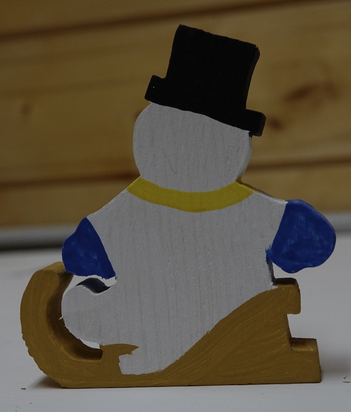 Tutte le decorazioni: Schneemann auf Schlitten aus Holz – Nuovo e nell'imballaggio originale da Rüegsauschachen venduto da ivatug 2