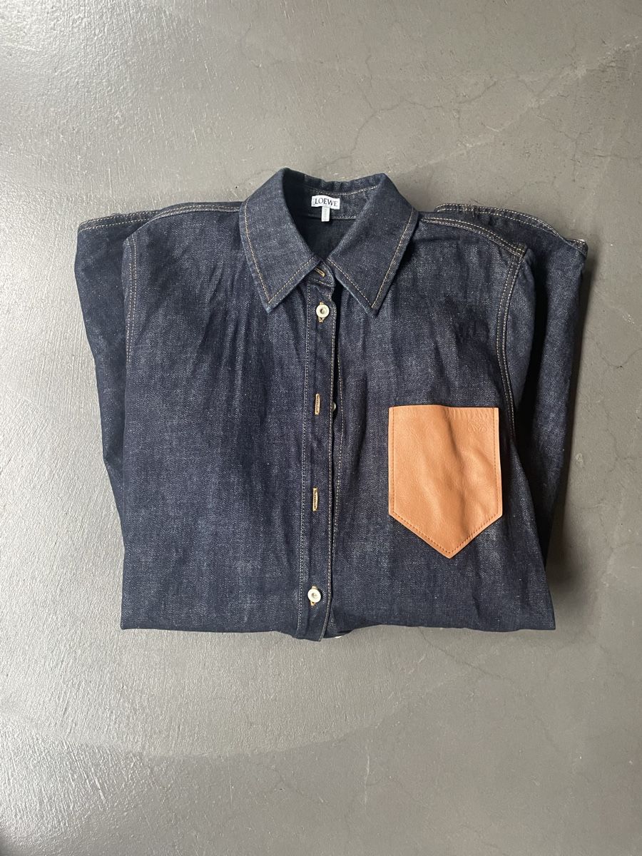 Loewe Cappotti: Loewe Jeansmantel dunkelblau  – Nuovo (secondo la descrizione) da Bergdietikon venduto da Mar_Son 2
