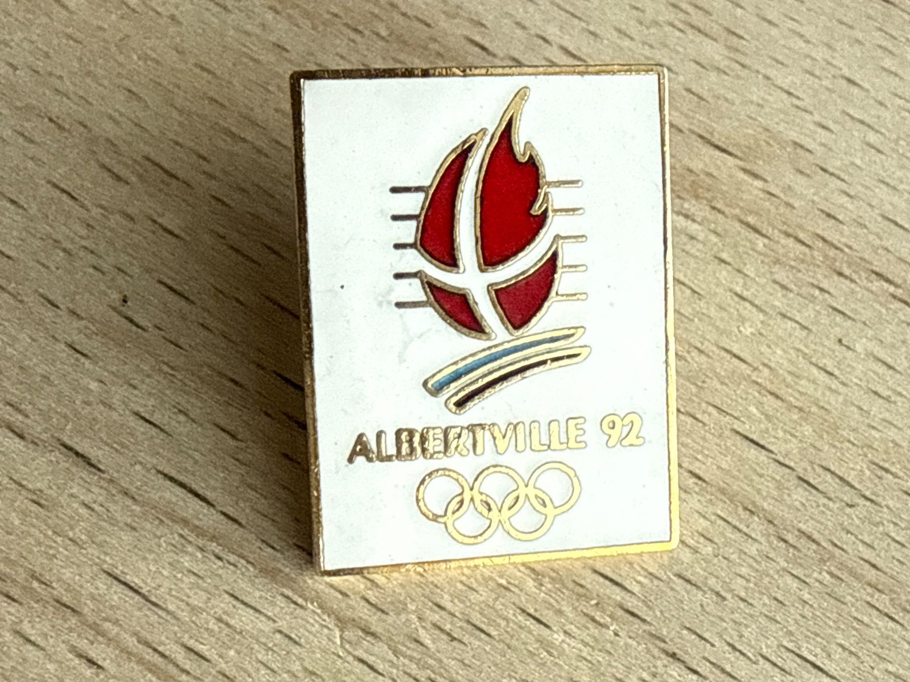 Placchette & Badge: Pin Olympia Albertville 92 – Usato da Glattbrugg venduto da Schweigmatt