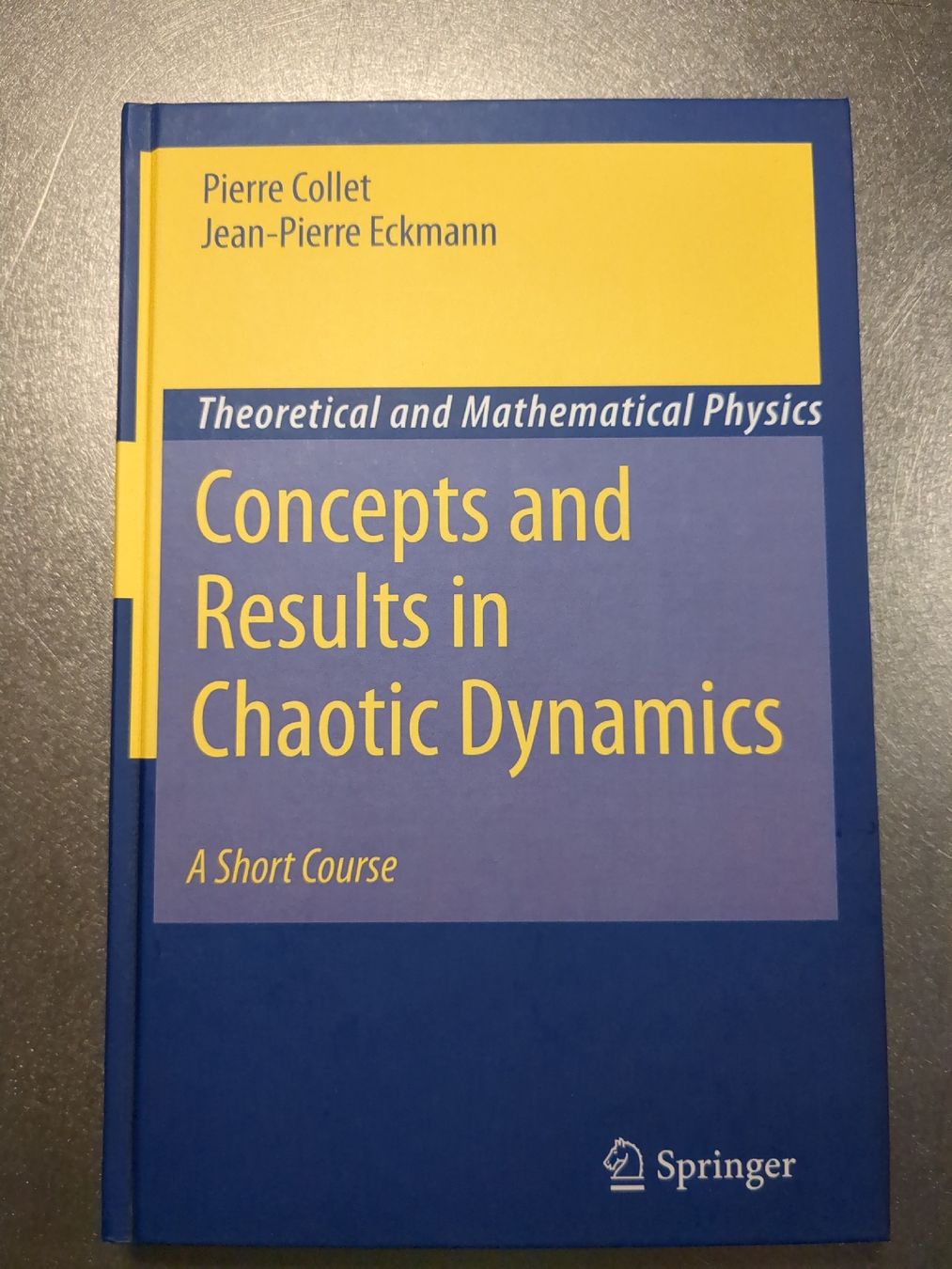 Livres: Concepts and Results in Chaotic Dynamics – Neuf (Voir description) à Orbe par smmg