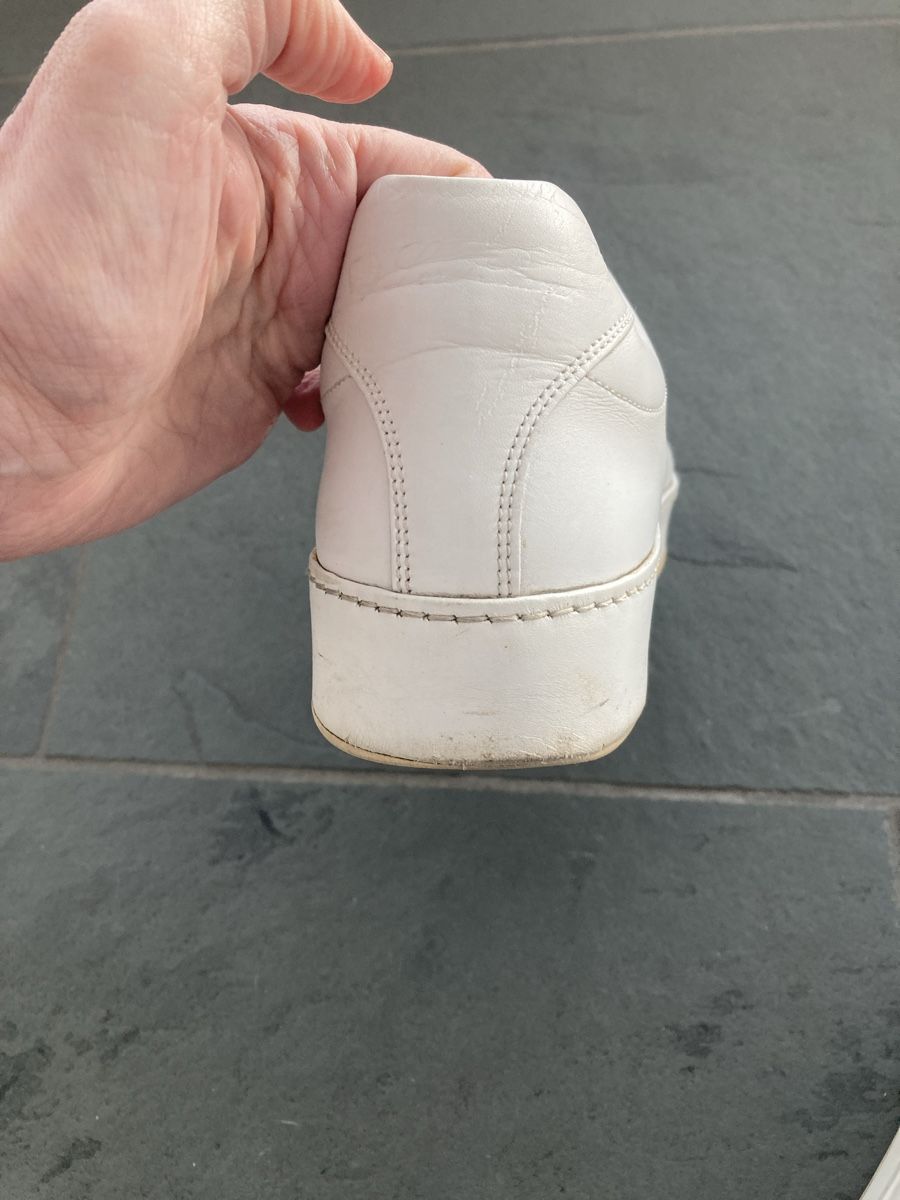 Loro Piana Damenschuhe: Loro Piana Leder Sneaker, weiss, Gr. 40 – Gebraucht aus Zürich von elegantissima2 6