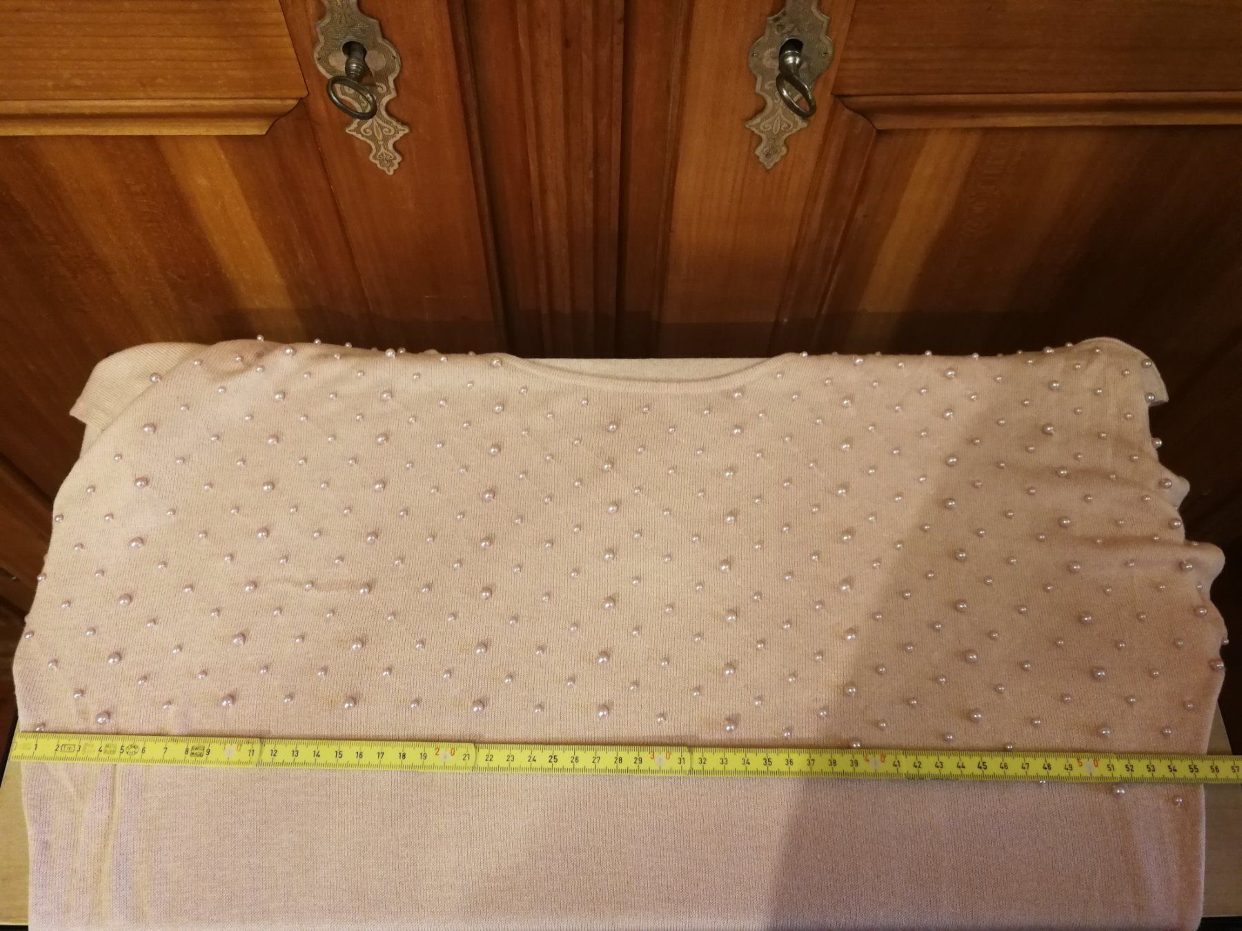Pullover & Sweatshirts: Strickpullover in rose kurzarm mit Perlen Grösse L – Neu (gemäss Beschreibung) aus Wagenhausen von Simbad 5