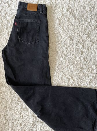 Levi's Premium Ribcage Wide Leg Damen Jeans Gr. 28 Schwarz