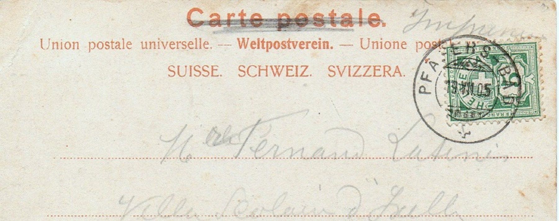 Cartoline postali: 2 Ansichtskarten BAD RAGAZ – Usato da Jona venduto da philajona 1