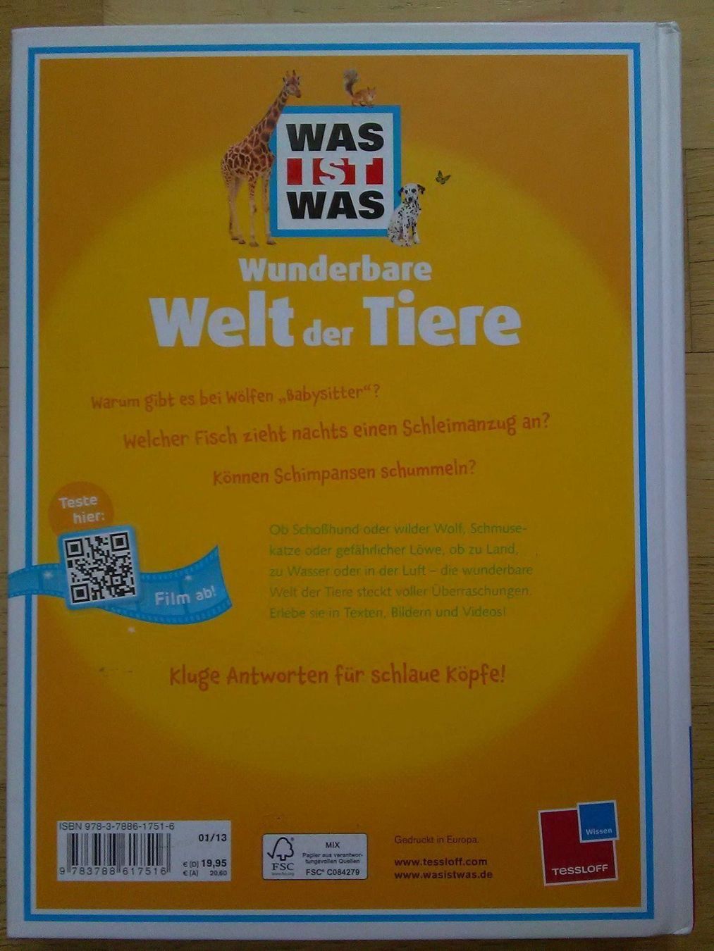 Libri: Was ist Was - Wunderbare Welt der Tiere – Usato da St.Galllen venduto da elkaphone 7