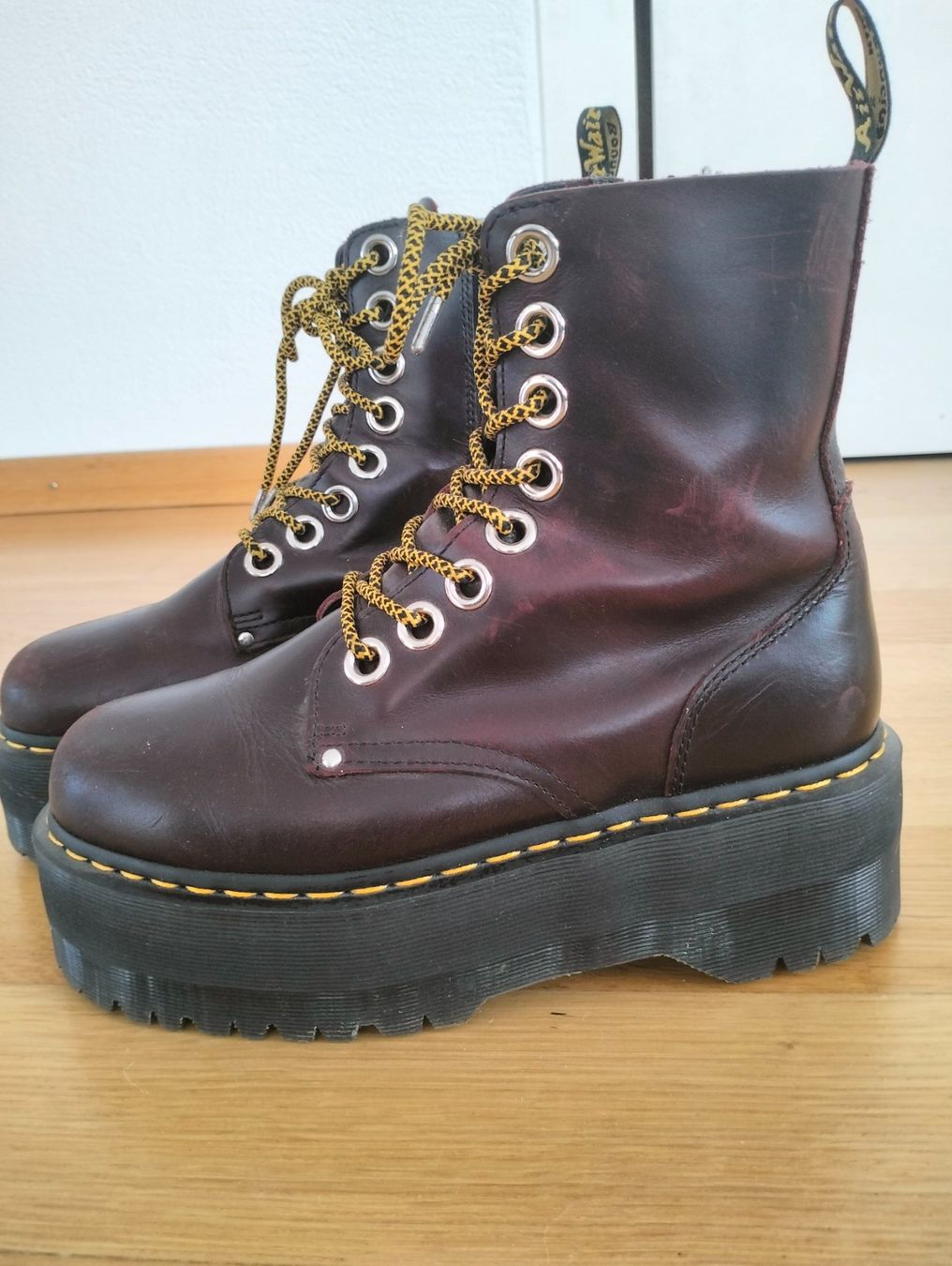Dr. Martens Herrenschuhe: Dr. Martens Plateau Stiefel – Gebraucht aus Widnau von rapid3 4
