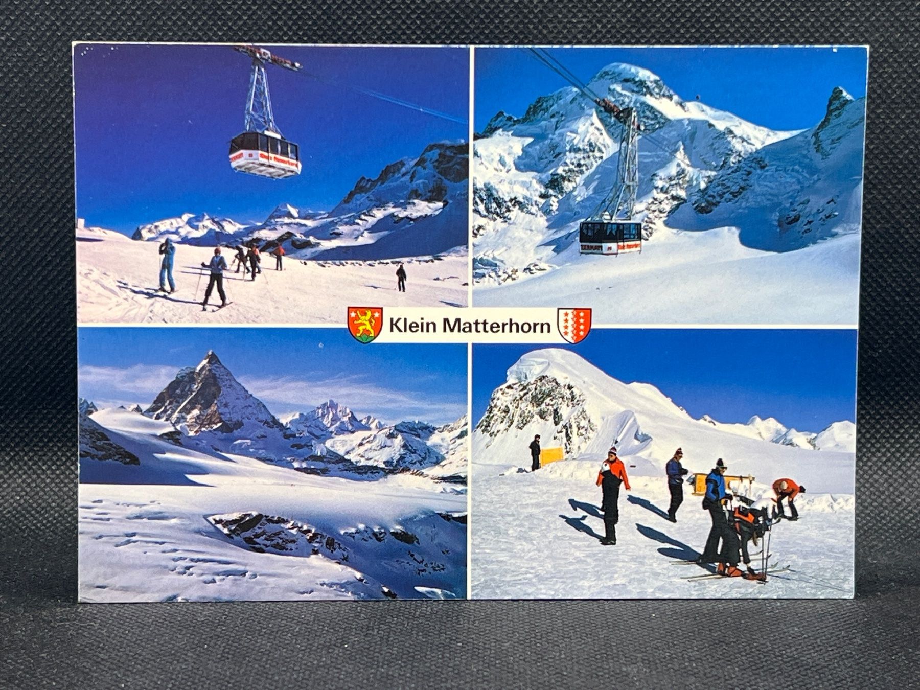 Cartoline postali: Zermatt, Luftseilbahn Klein Matterhorn 3820m... – Usato da Widnau venduto da Brusi9