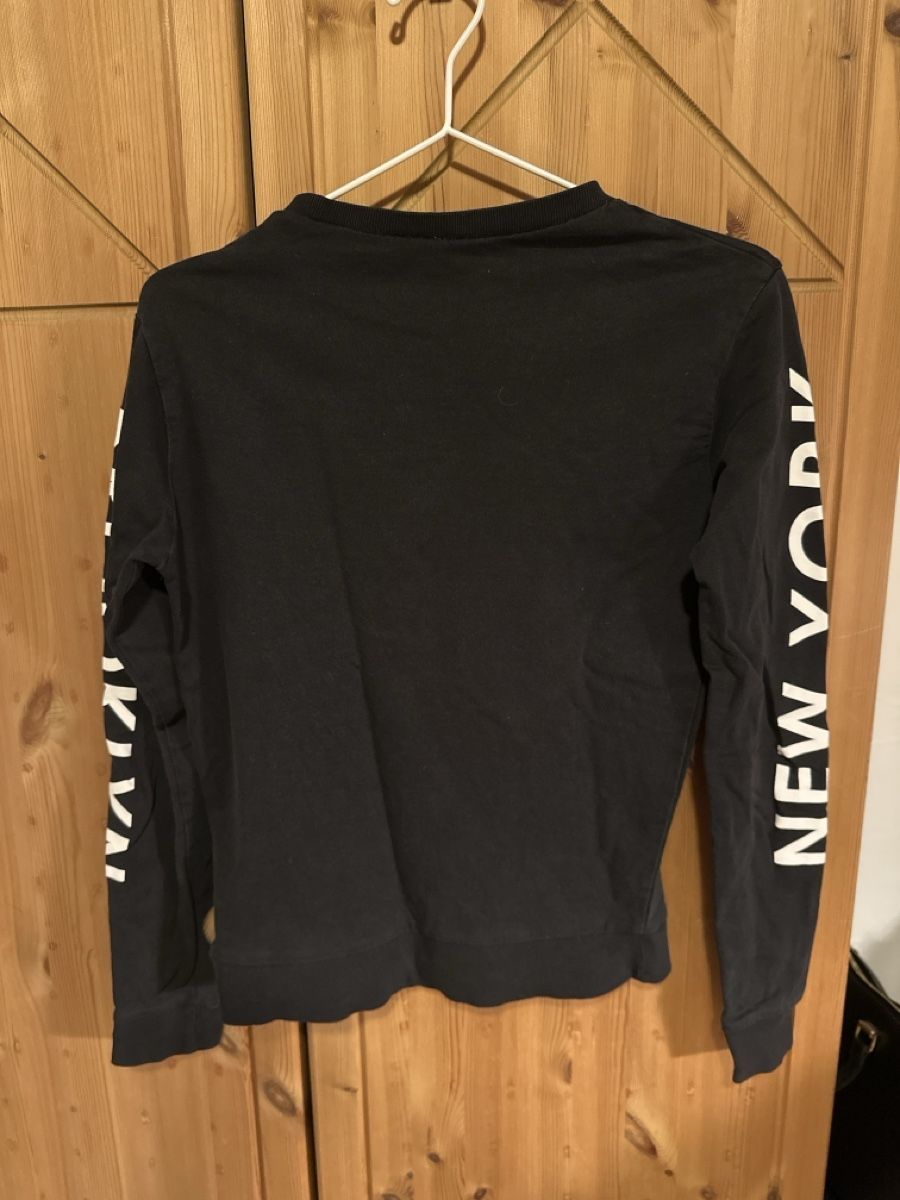 H&M Maglioni & Felpe: Schwarzes NYC Brooklyn Pullover von H&M - Grösse XS – Usato da Hergiswil NW venduto da kaufe_at_kaufmann 2