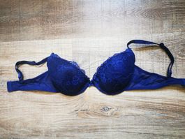 Dunkelblauer H&M BH, Grösse 80C - Neuwertig!