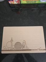 Europa Park Schneidebrett aus Holz neu und unbenutzt