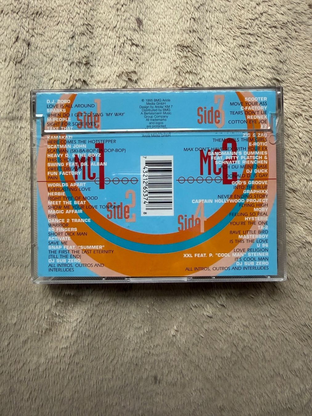 Cassettes audio: Nonstop Dance Mix 2 Musikkassetten 1995 BMG – Neuf (Voir description) à Kastanienbaum par Muenchnerkindl1 1