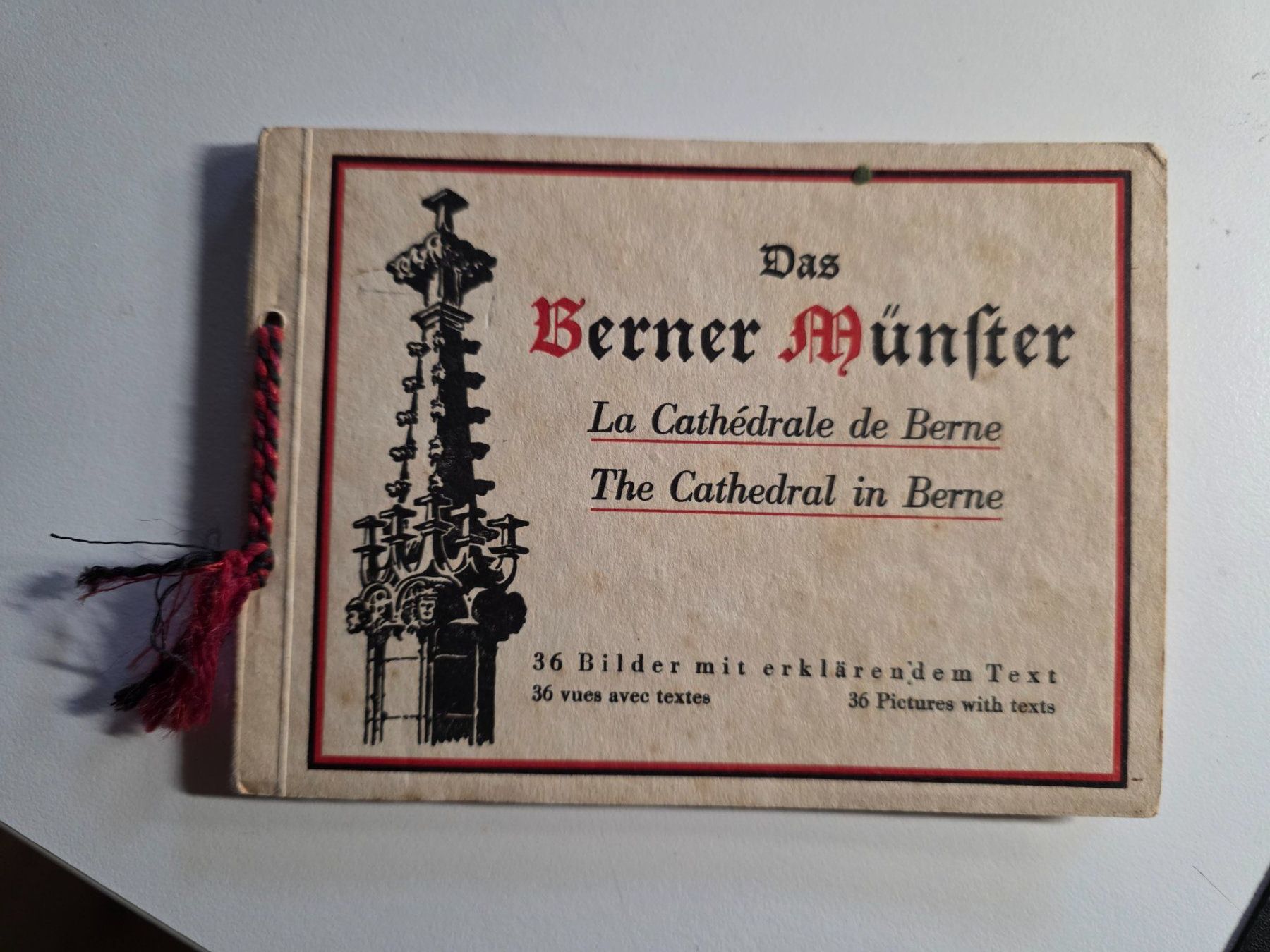 Libri: Das Berner Münster - Broschüre 1935 – Usato da Walterswil BE venduto da Lonitti