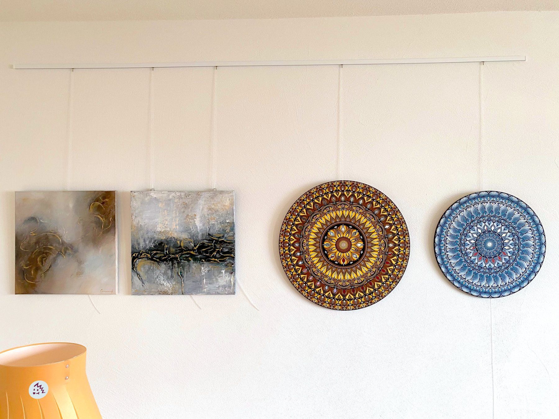 Gemälde: Mandala auf Holz, Mandala Bild, Geschenk, Wandbild, Deko – Neu und originalverpackt aus Fanas von Omibia 8