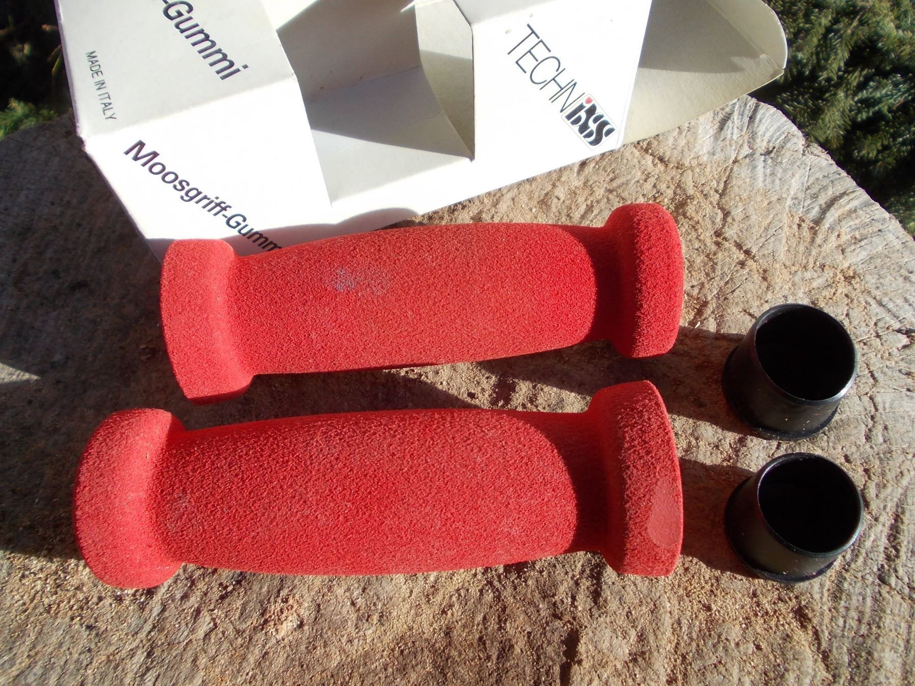 Pezzi di ricambio: Paar iXS GRIFFE Rot  ***Neu!*** – Nuovo e nell'imballaggio originale da Gsteigwiler venduto da HORMIGA21 1