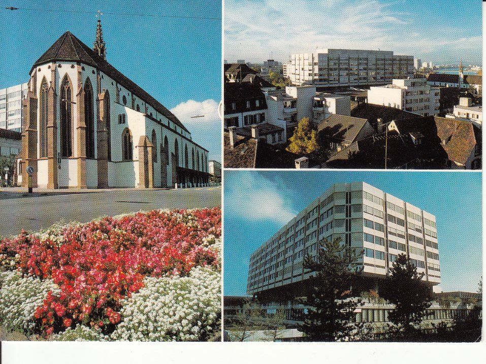Cartoline postali: Basel ca. 1975 – Usato da Bürglen TG venduto da StampGraf
