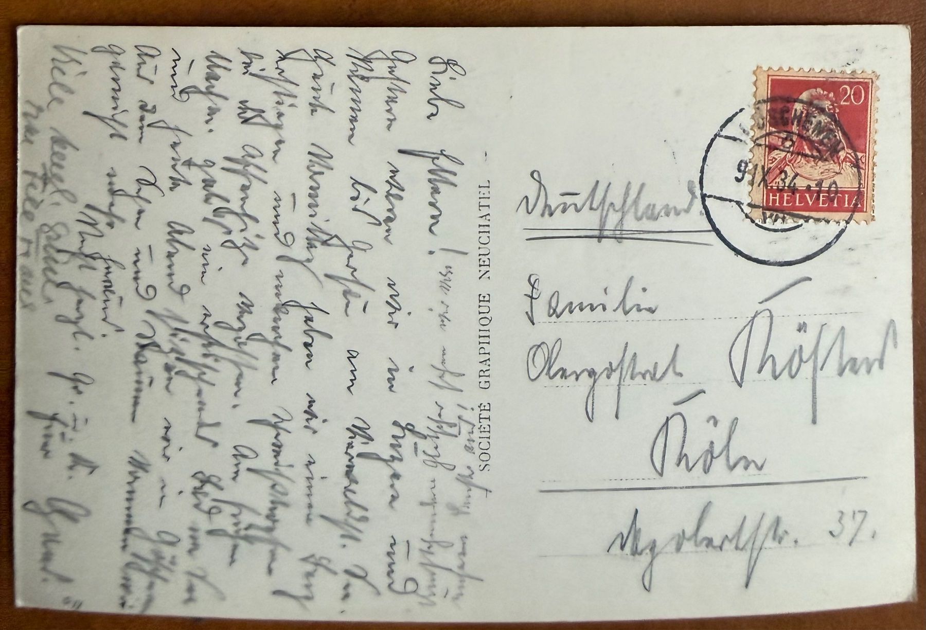 Cartoline postali: Göschenen - Panorama 1934 – Usato da Lutry venduto da Ediego 1