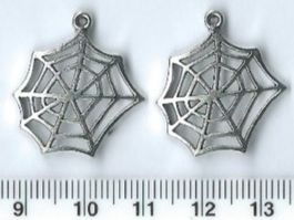 Halloween Anhänger 2 Stück  ( auch für Ohranhänger)