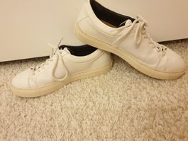 Baskets, 42, Royal RepubliQ en cuir blanc, très bon état