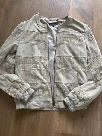 Tommy Hilfiger Wildleder-Jacke Sommer Gr. XS