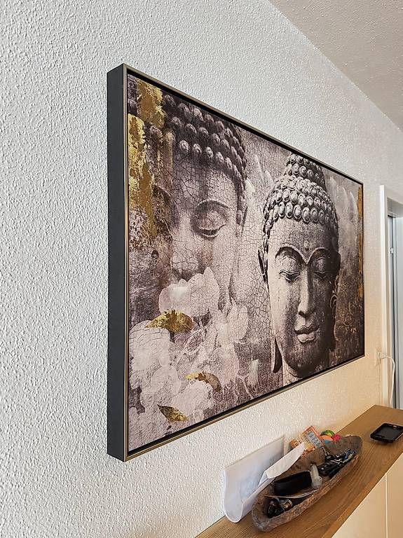 Posters & Illustrations: Buddha-Wandbild – D'occasion à Eggersriet par Sasa14 1