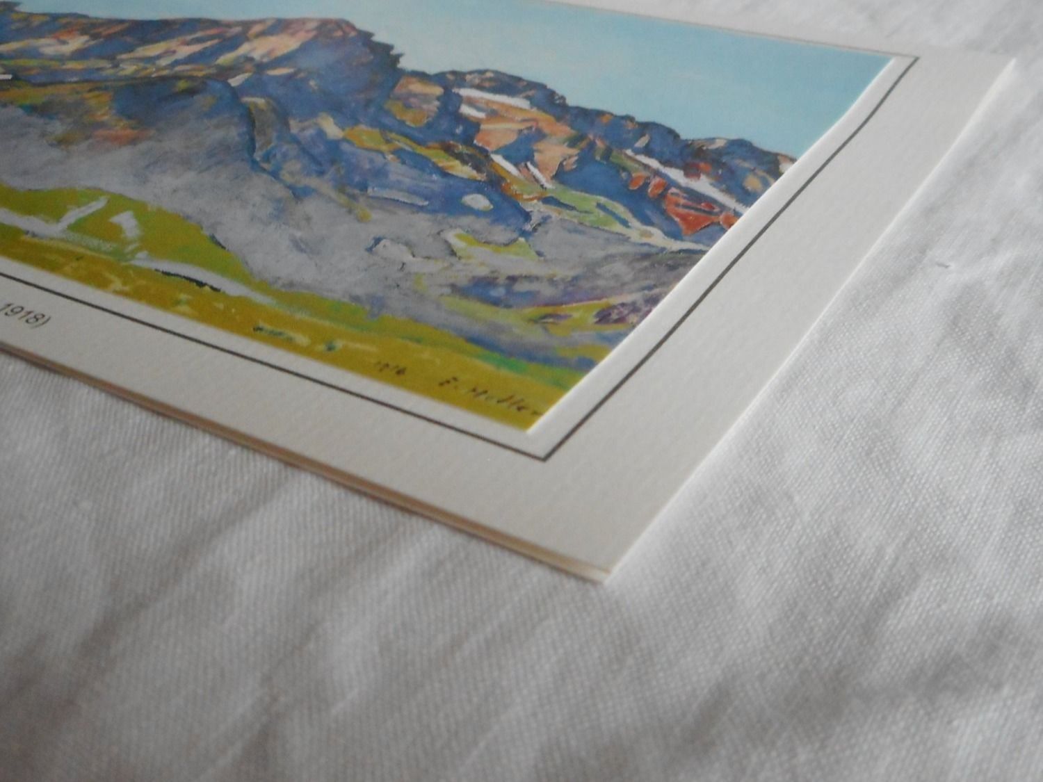 Cartoline postali: Kunstkarte - Ferdinand Hodler – Nuovo e nell'imballaggio originale da Niederlenz venduto da Berghem 1
