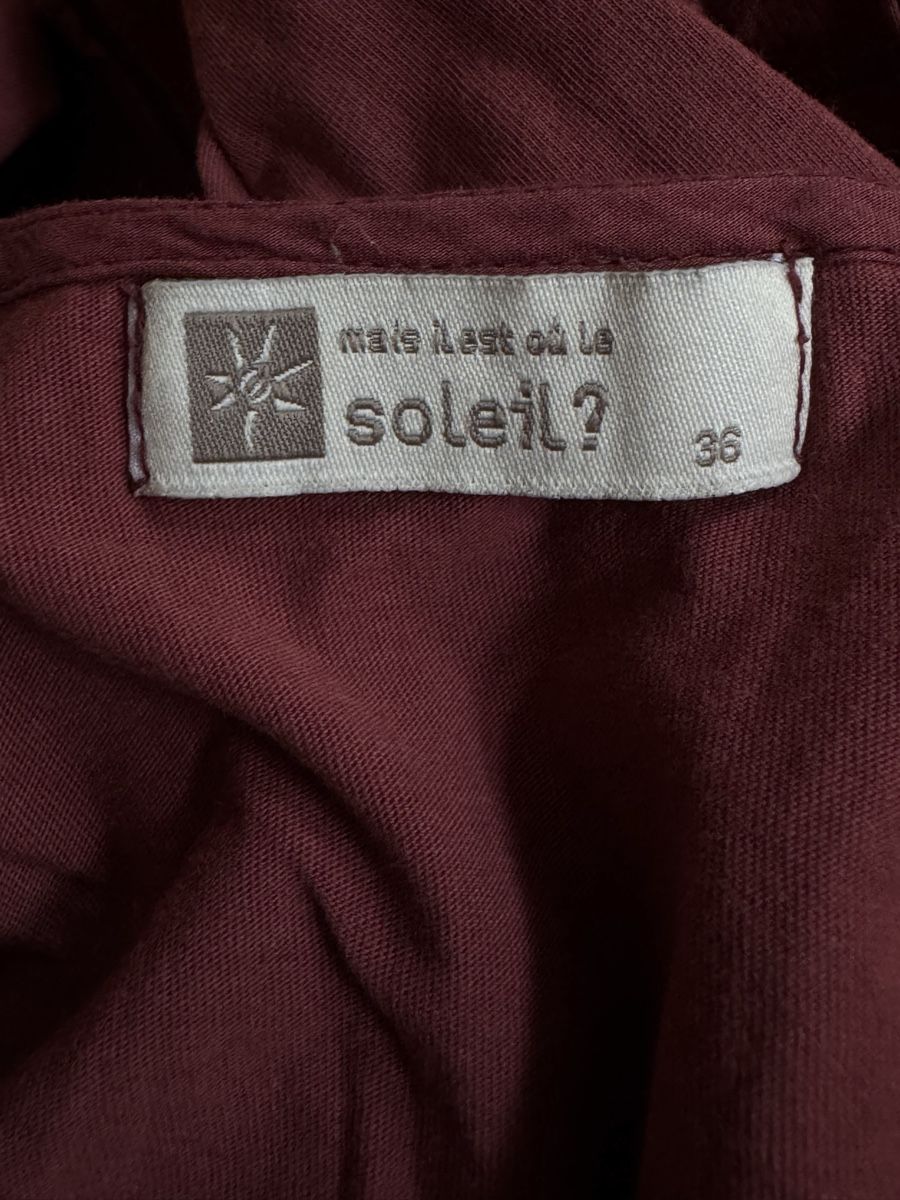 Vestiti: Robe "Mais il est où le soleil?" Taille 36, coton – Nuovo (secondo la descrizione) da Morges venduto da sandy069 3