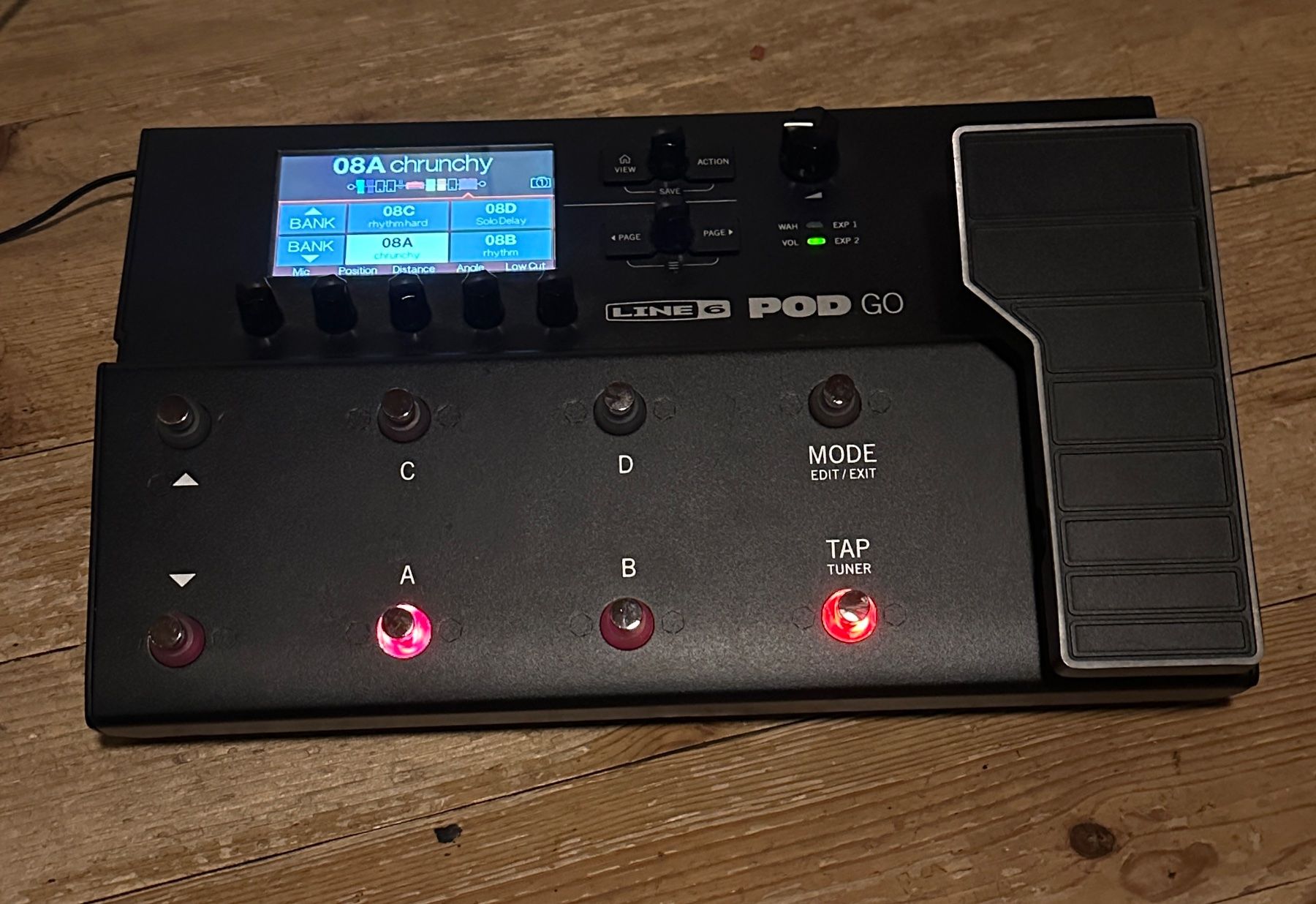 Line 6 Verstärker: Line 6 Pod Go – Gebraucht aus Reichenbach i. K. von