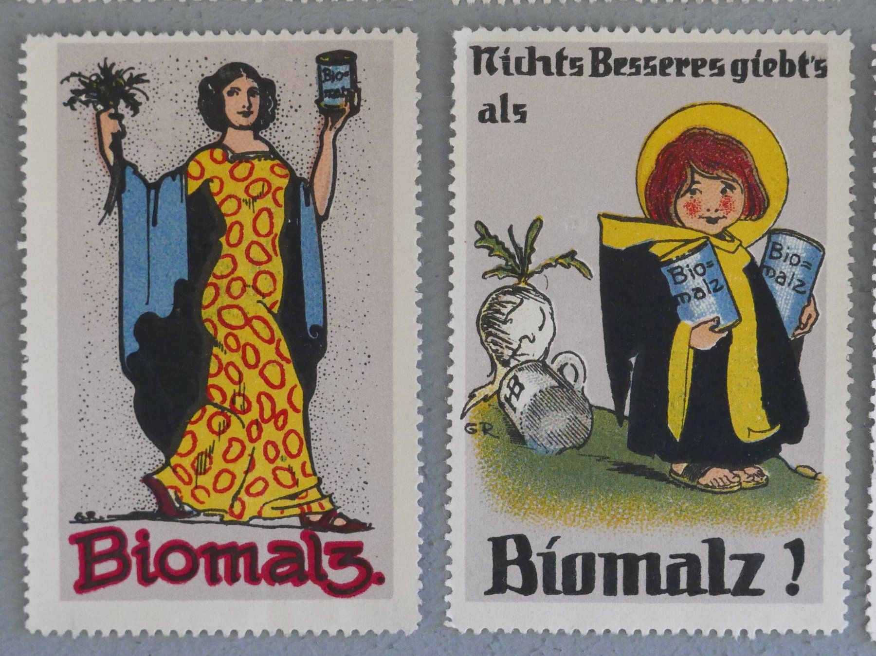 Tous les timbres: ALTE REKLAMEMARKEN BIOMALZ – D'occasion à Balgach par Zwischenraum 6