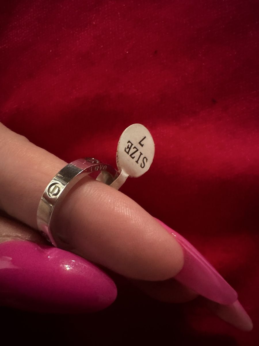 Anelli: stahl ring neu gr.7 – Nuovo e nell'imballaggio originale da Volketswil venduto da Modelka