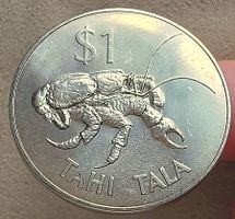 TOKELAU ONE DOLLAR 1980 UNZ. *SEHR RAR*