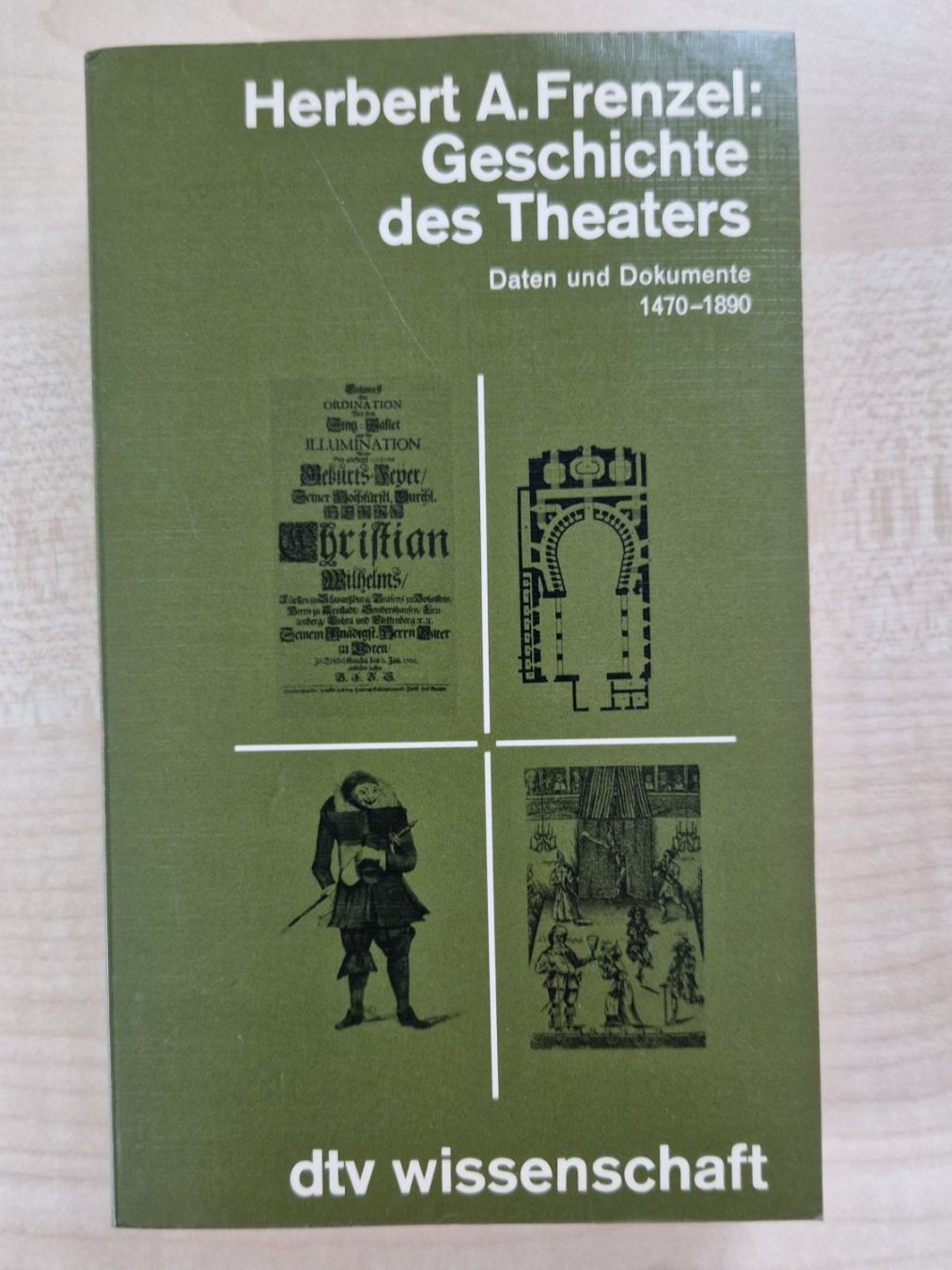 Bücher: Herbert A. Frenzel / Geschichte des Theaters – Gebraucht aus Malters von page02