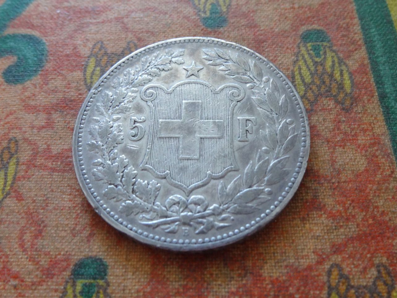 Tutti le monete: 5 Fr. 1891 – Usato da Romanel-sur-Lausanne venduto da Swift13 1
