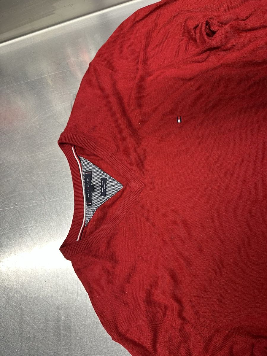Tommy Hilfiger Maglioni & Felpe: Pullover Tommy Hilfiger rot  – Usato da Schwende venduto da weesli 1