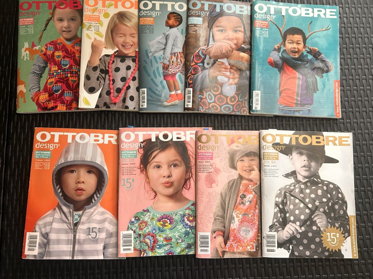 Schnittmuster: Ottobre Kinder Schnittmuster Hefte – Gebraucht aus Wängi von kmschaepper 1