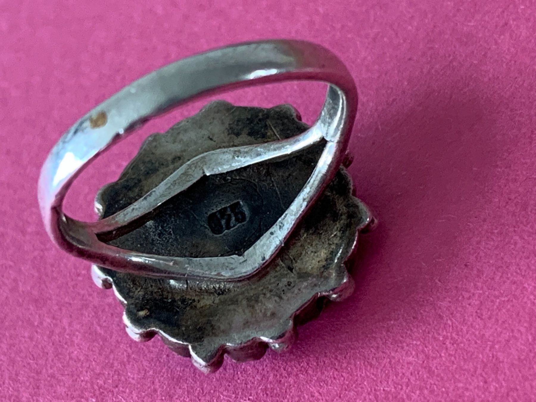 Anelli: Silberring Türkisblume gr.55/17.5 – Usato da Dittingen venduto da Bellevista 2