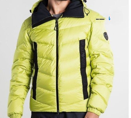 EA7 Armani Skijacke grün-gelb, Grösse S - statt 650.-